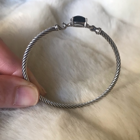 David Yurman Petite Wheaton Bracelet with Diamonds - Picture 4 of 7